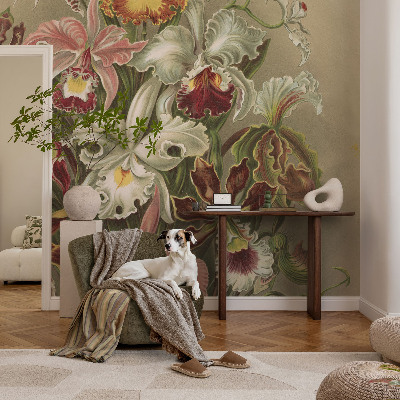 Dekorativna fototapeta z motivom cvetlične elegance