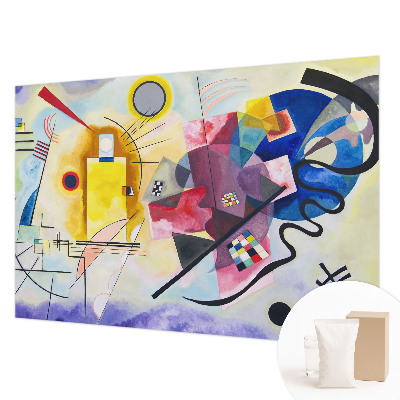 Fototapeta za dnevno sobo Barvita abstrakcija