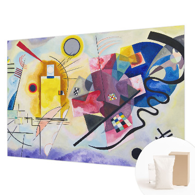 Fototapeta za dnevno sobo Barvita abstrakcija