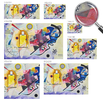 Fototapeta za dnevno sobo Barvita abstrakcija