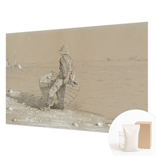 Moderna fototapeta z nostalgičnim prizorom