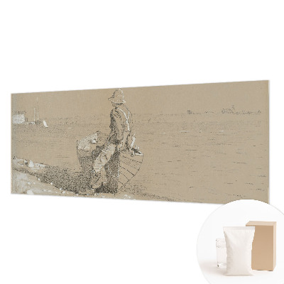 Moderna fototapeta z nostalgičnim prizorom