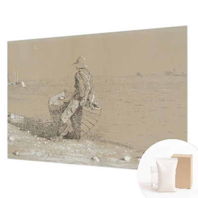 Moderna fototapeta z nostalgičnim prizorom