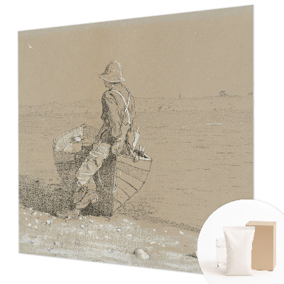 Moderna fototapeta z nostalgičnim prizorom