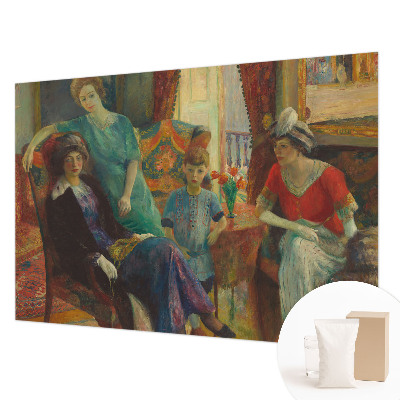Dekorativna fototapeta z motivom klasične elegance