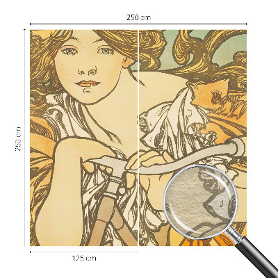 Stenska dekoracija fototapeta Pomladna eleganca