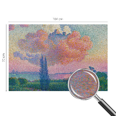 Flis fototapeta z motivom barvite pokrajine