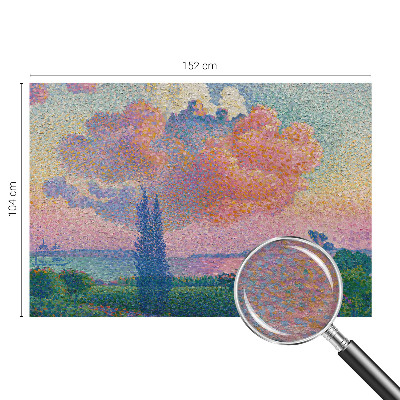 Flis fototapeta z motivom barvite pokrajine