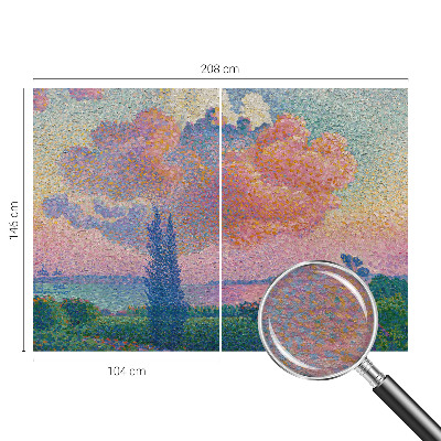 Flis fototapeta Barvita pokrajina