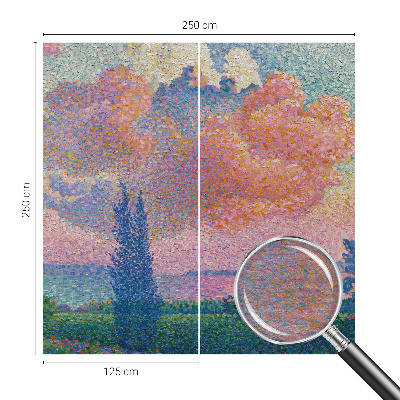 Flis fototapeta Barvita pokrajina