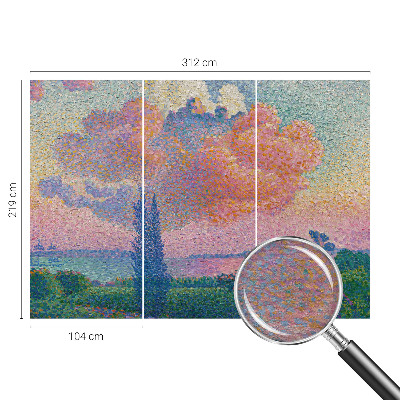 Flis fototapeta z motivom barvite pokrajine