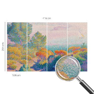 Netkana fototapeta Obmorska pokrajina