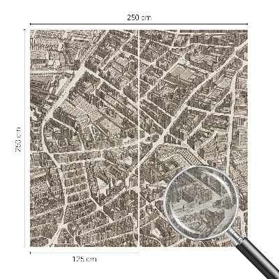 Fototapeta za steno Mestni labirint