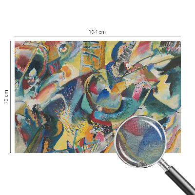 Fototapeta za dnevno sobo Barvit abstrakt