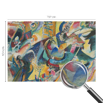 Fototapeta za dnevno sobo Barvit abstrakt