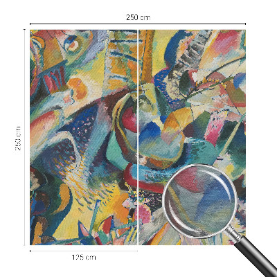 Fototapeta za dnevno sobo Barvit abstrakt