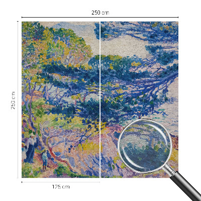 Flis fototapeta za otroško sobo z motivom impresionistične pokrajine