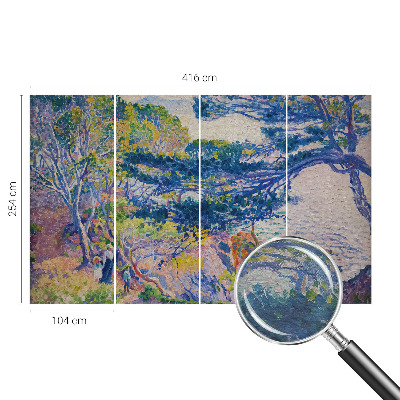 Flis fototapeta za otroško sobo Impresionistična pokrajina