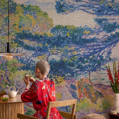 Flis fototapeta za otroško sobo Impresionistična pokrajina