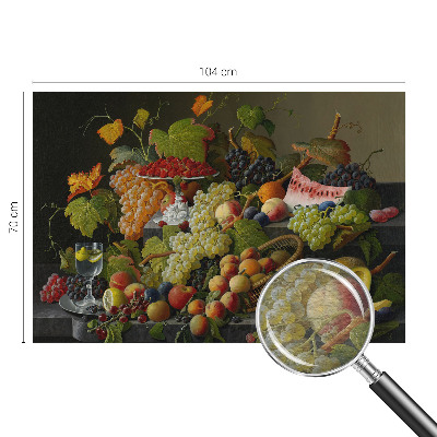 Visokokakovostna fototapeta Sestava sadja