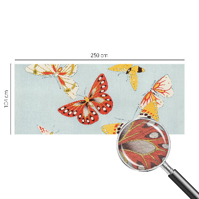 Flis fototapeta Umetniški metulji