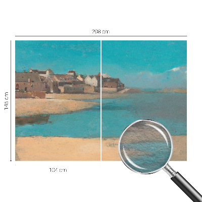 Fototapeta s tiskom Mirna vas