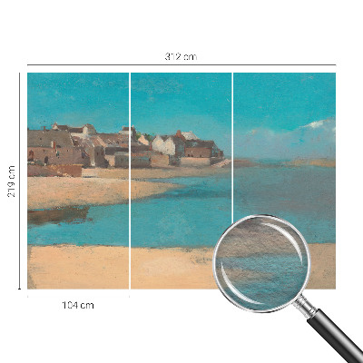 Fototapeta s tiskom Mirna vas