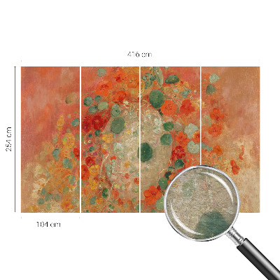 Foto tapeta Abstraktno cvetje