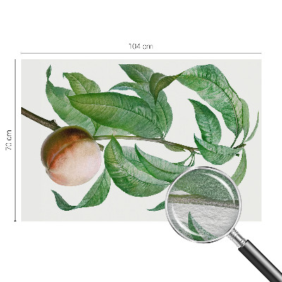 Netkana fototapeta Zrela breskev