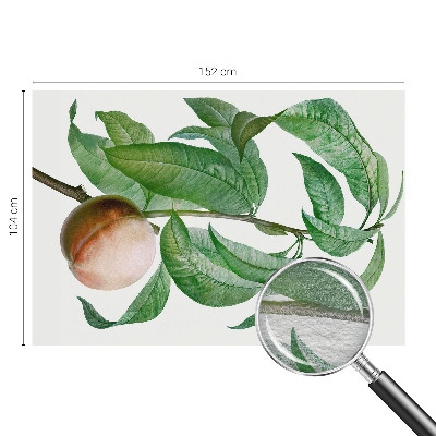 Netkana fototapeta Zrela breskev