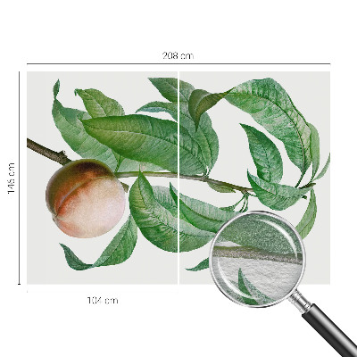 Netkana fototapeta Zrela breskev