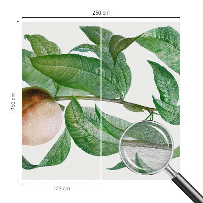 Netkana fototapeta Zrela breskev