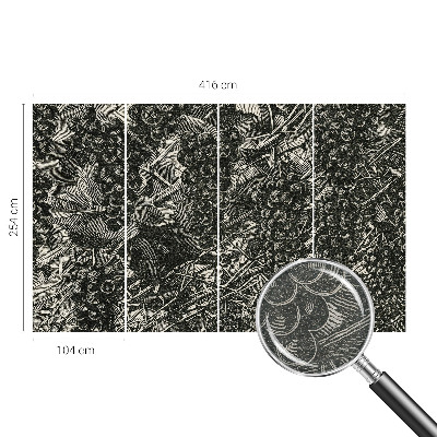 Flis fototapeta Grozdni odtis