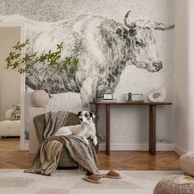 Fototapeta za steno z motivom bikovega svinčnika