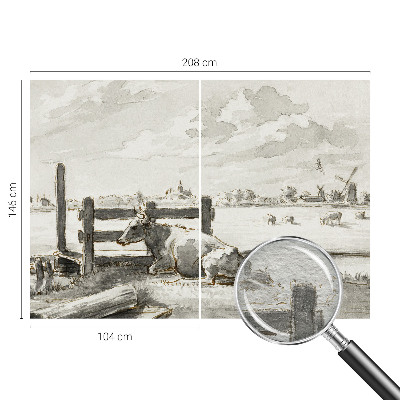 Fototapeta po meri Podeželska idila