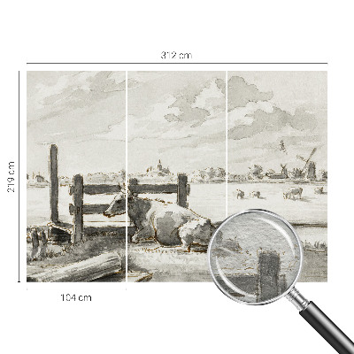 Fototapeta po meri Podeželska idila