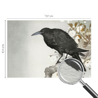 Fototapeta za spalnico Krokar v rožah