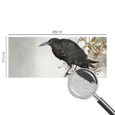 Fototapeta za spalnico Krokar v rožah