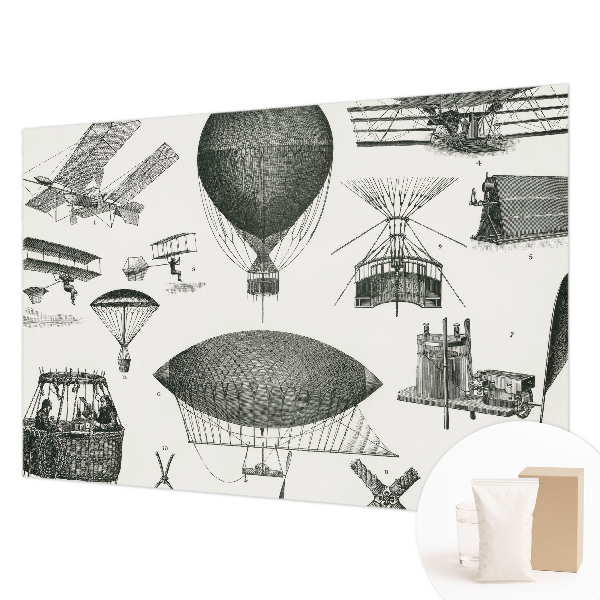 Moderna fototapeta Zgodovina letalstva