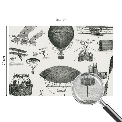 Moderna fototapeta Zgodovina letalstva