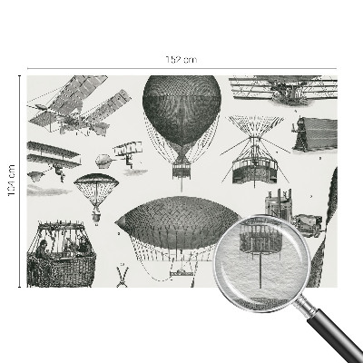 Moderna fototapeta Zgodovina letalstva