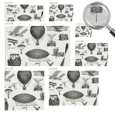 Moderna fototapeta Zgodovina letalstva