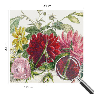 Visokokakovostna fototapeta Šopek rož