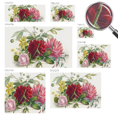 Visokokakovostna fototapeta Šopek rož