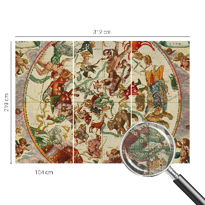 Fototapeta s tiskom Zvezdne kompozicije