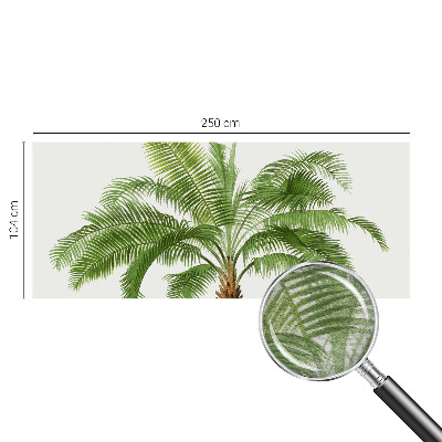 Flis fototapeta s motivom sijoče palme