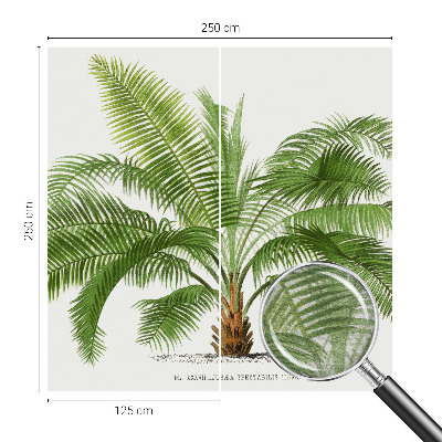 Flis fototapeta s motivom sijoče palme