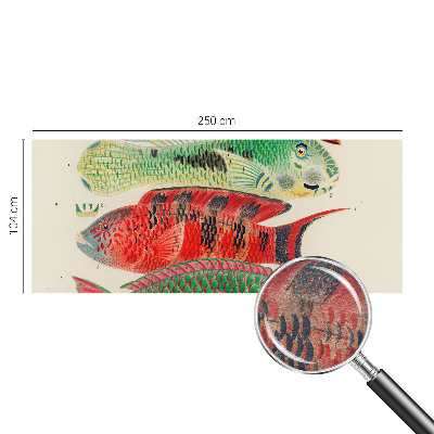 Netkana fototapeta z motivom eksotičnih rib
