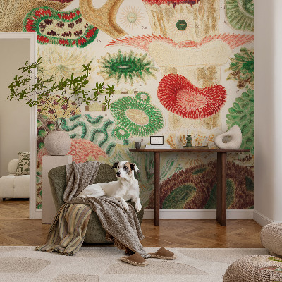 Stenska fototapeta flis Organske oblike