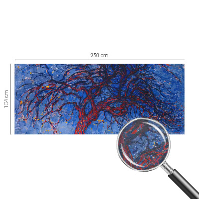 Moderna fototapeta Drevo plamenov